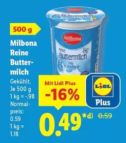 Reine Buttermilch