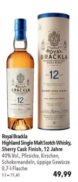 Royal - Highland Single Malt Scotch Whisky, Sherry Cask Finish, 12 Jahre