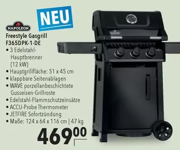Wave - Freestyle Gasgrill F365DPK-1-DE