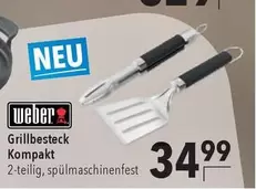 weber - Grillbesteck Kompakt 2-teilig