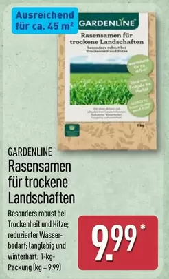 Rasen-samen für trockene Landschaften