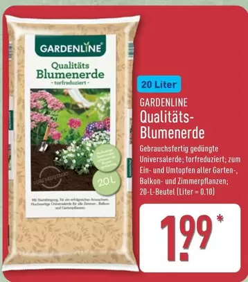 Qualitäts-Blumenerde
