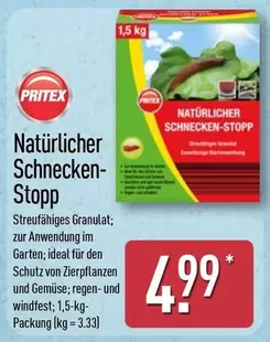 Ideal - Natürlicher Schnecken-Stopp