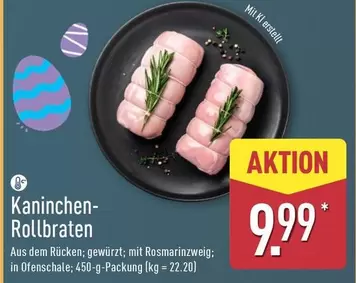 Kaninchen-Rollbraten