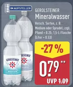 Gerolsteiner - Mineralwasser