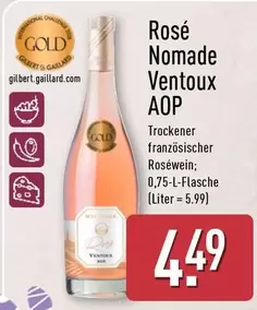 Gold - Rosé Nomade Ventoux AOP