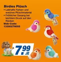 Birdies Plüsch 13300276005
