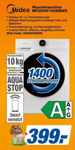 Waschmaschine MF200W100WBWD