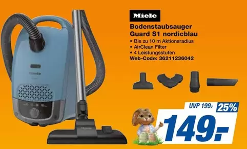 Miele - Bodenstaubsauger Guard S1 nordicblau