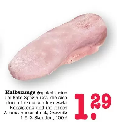 Kalbszunge gepökelt