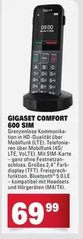 Gigaset - COMFORT 600 SIM