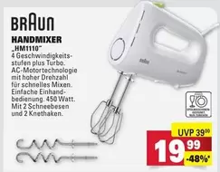 Braun - HANDMIXER "HM1110"
