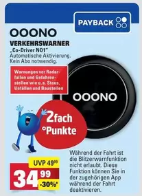 Verkehrswarner "Co-Driver N01"