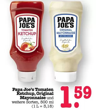 Tomaten Ketchup, Original Mayonnaise