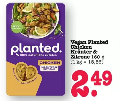 Planted Chicken Kräuter & Zitrone