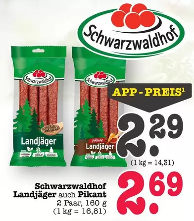 Landjäger auch Pikant