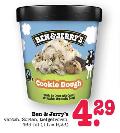 Ben & Jerry's - Cookie Dough Ice Cream