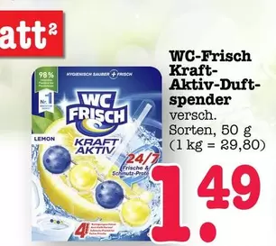 Kraft - WC-Frisch -Aktiv-Duftspender