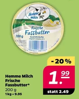 Frische Fassbutter