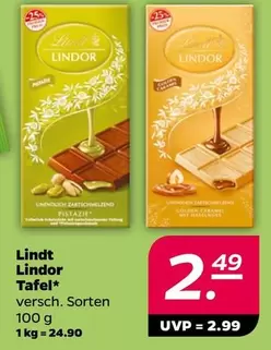 Lindt - Lindor Tafel