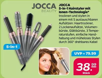 Hand - 5-in-1 Hairstyler mit Ionen-Technologie