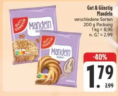 Mandeln verschiedene Sorten