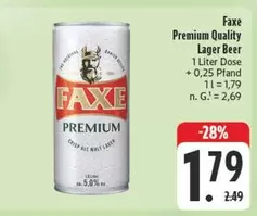 Premium Quality Lager Beer