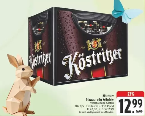 Schwarz- oder Kellerbier