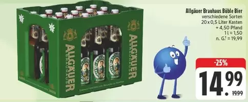 Allgäuer Brauhaus Büble Bier