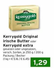 Original irische Butter oder Kerrygold extra