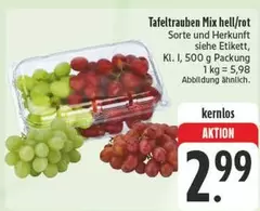 Tafelrauben Mix hell/rot