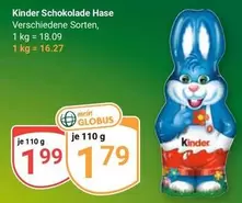 Kinder - Schokolade Hase