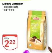 Waffeleier Teilschokoliiert