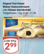 Kaiser - Wiener-schmarrn oder Riesen-Germknödel