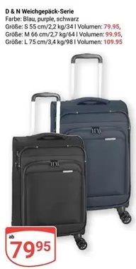 D & N Weichgepäck-Serie