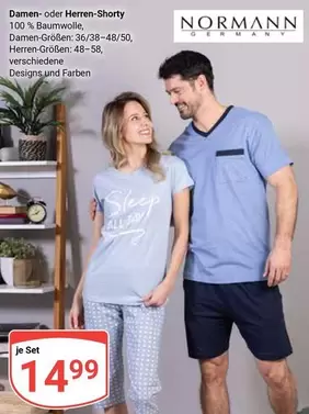 Damen- oder Herren-Shorty