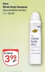 Dove - Whole Body Deospray