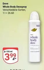 Dove - Whole Body Deospray