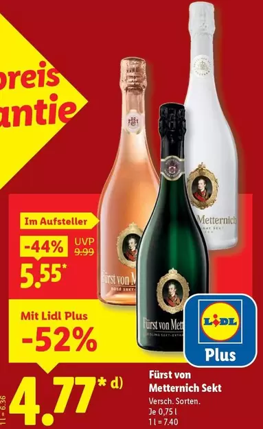 Bose - Metternich Sekt