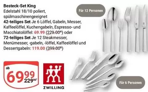 Besteck-Set King
