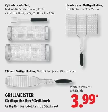 Fest - Grillguthalter/Grillkorb