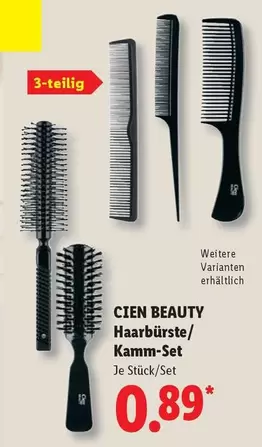 Haarbürste/Kamm-Set