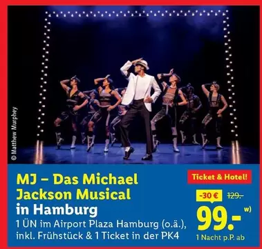 MJ – Das Michael Jackson Musical in Hamburg