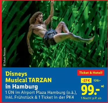 Disney - s Musical TARZAN in Hamburg