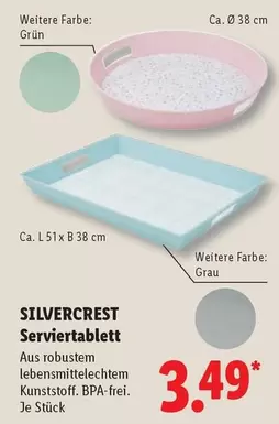 Serviertablett