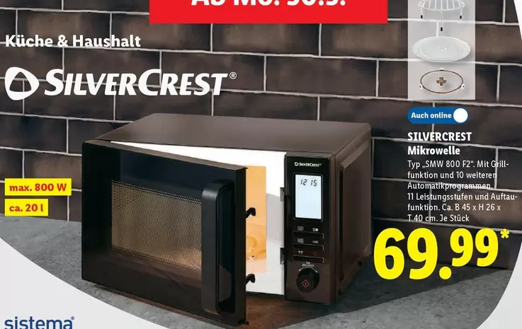 Mikrowelle Typ SMW 100 F2