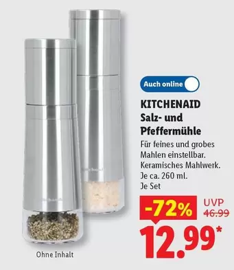 Kitchenaid - Salz- und Pfeffermühle