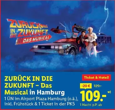 ZURÜCK IN DIE ZUKUNFT – Das Musical