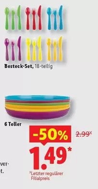 Besteck-Set, 18-teilig