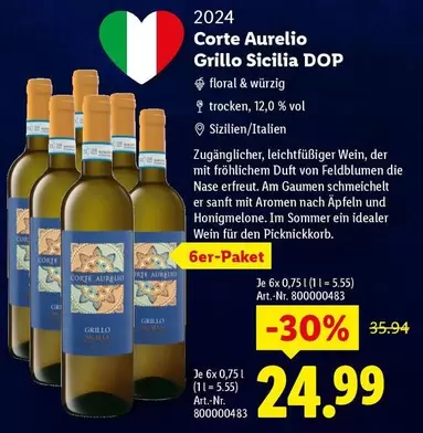 Floral - Corte Aurelio Grillo Sicilia DOP